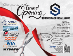 Source Machinery Alliance Grand Opening