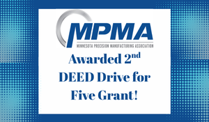 MPMA Receives Second DEED Drive for Five Grant